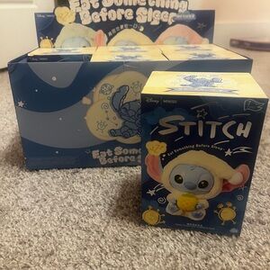 NWT Disney Stitch Collectible Blind Box - Eat Something Before Sleep